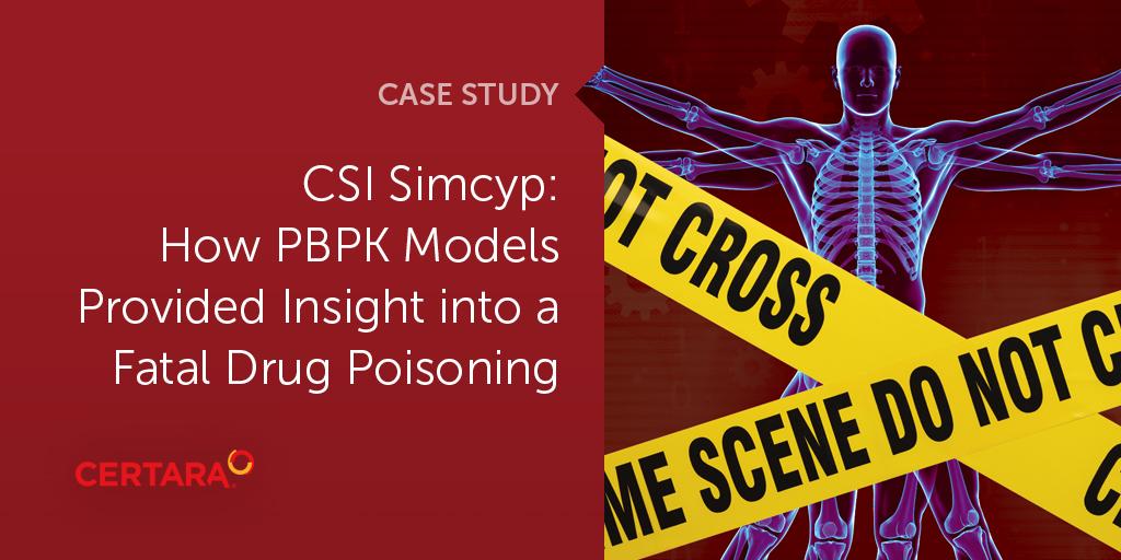 CSI Simcyp：PBPK模型如何洞察致命的药物中毒